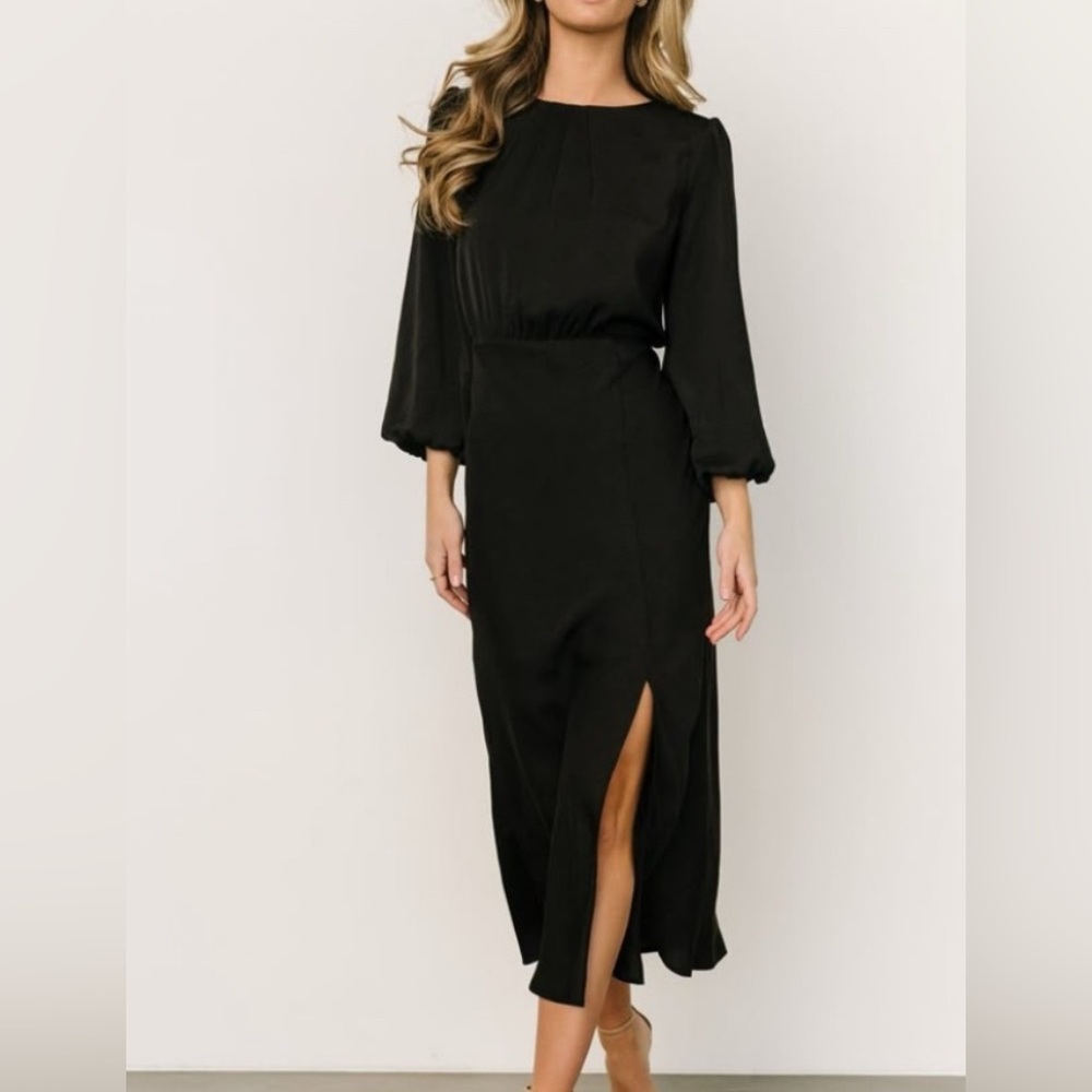 Baltic Born Black Long Sleeve Dress